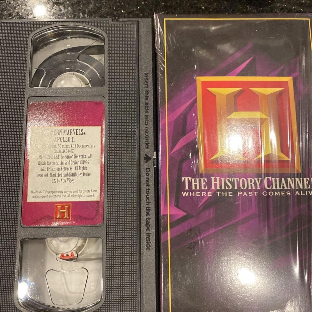 The History Channel Modern Marvels Apollo II 2001 A&E Documentary Tape